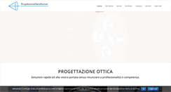 Desktop Screenshot of progettazioneottica.it